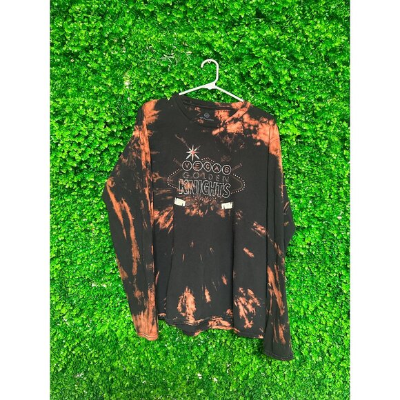 Vintage Acid Wash Vegas Golden Knights T-shirt - Adult Mens XL - N129 - Picture 1 of 2